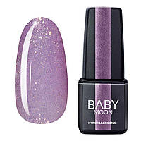 Гель лак BABY Moon Dance Diamond Gel polish №004 светло-сиреневый с золотистым шиммером