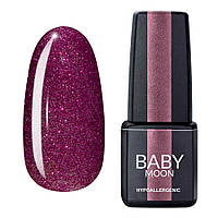Гель лак BABY Moon Dance Diamond Gel polish №013 бордово-розовый шиммерный