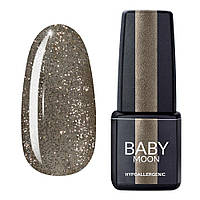 Гель лак BABY Moon Dance Diamond Gel polish №022 серебристо-золотой мелко-шиммерный