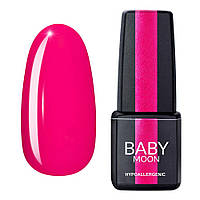 Гель лак BABY Moon Dolce Rose Gel polish №023 розовый амарантовый