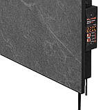 Вертикальна керамічна панель опалення з програматором Flyme 600TB графіт, фото 7