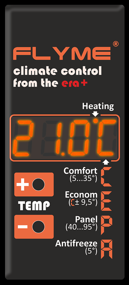 панель флайм и температурный программатор 