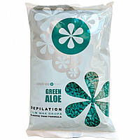 Віск для депіляції плівковий у гранулах «Зелене алое» Simple Use Beauty 800 г