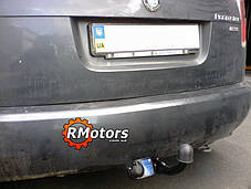 Знімний гак фаркоп на Skoda Roomster 2006-2015 (Шкода Румстер), фото 4