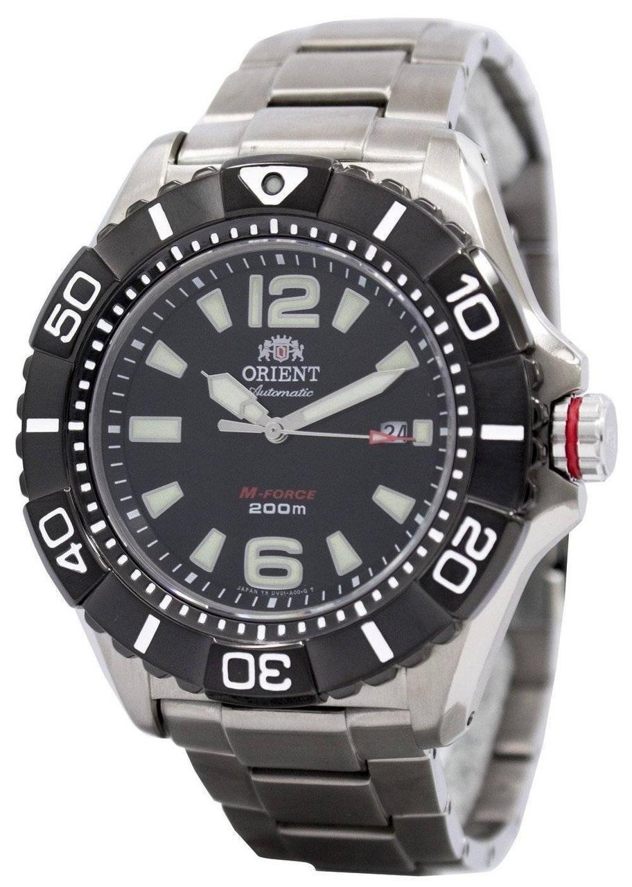 Годинник чоловічий Orient SDV01001B0 M-Force механічний титановий, фото 1