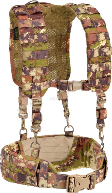 Ремінь Defcon 5 LOAD BEARING BELT WITH HARNESS. Camo. S/M, фото 1