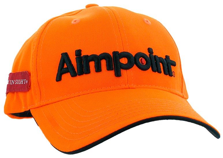 Кепка Aimpoint Orange Big black embroidered logo, фото 1