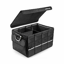 Автомобільна сумка-органайзер UGREEN для машини Trunk Organizer 55L Oxford+Aluminium Alloy Black (LP256)