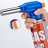 Пляшка газова портативна B205 на балончик, з п'єзоподільом 0594, фото 3