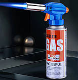 Пляшка газова портативна B205 на балончик, з п'єзоподільом 0594, фото 7