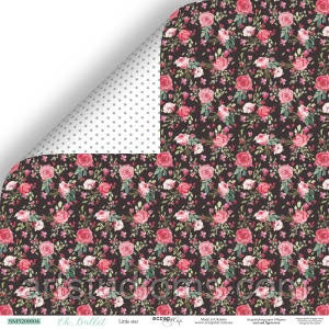 Лист двостороннього паперу 30x30 від Scrapmir Зірочка з колекції Oh, Ballet