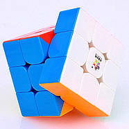 Yuxin Little Magic Magnetic 3x3 | Кубик Рубіка 3х3 магнітний Юксин + підставка, фото 2