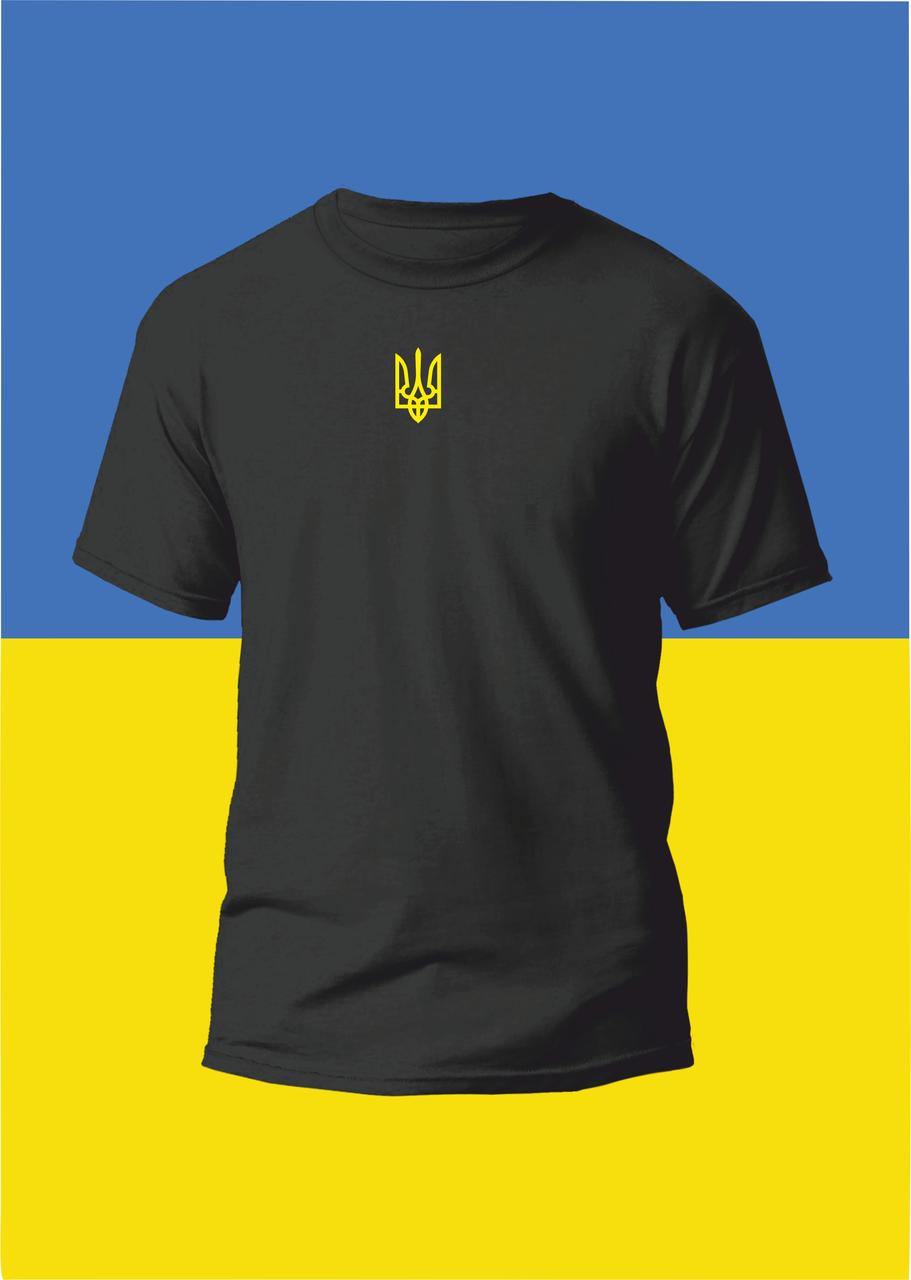 Футболка чоловіча з принтом UKR GERB (0956), фото 1