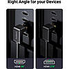 Кабель HDMI UGREEN HDMI to HDMI з прямим кутом 90-Degree Angled Cable HDMI v2.0 2м Black (HD103), фото 4