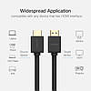 Кабель HDMI UGREEN HDMI to HDMI v2.0 3 м Black (HD104), фото 3