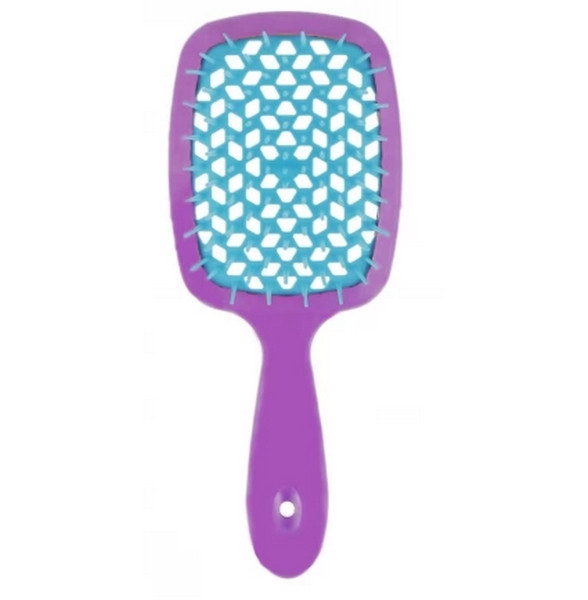 Щітка Janeke Superbrush 82SP226BLT фіолетова (блакитна серединка)
