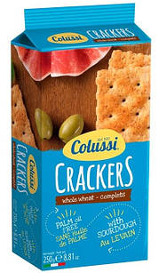 Крекери Colussi цілозернові, 250 г
