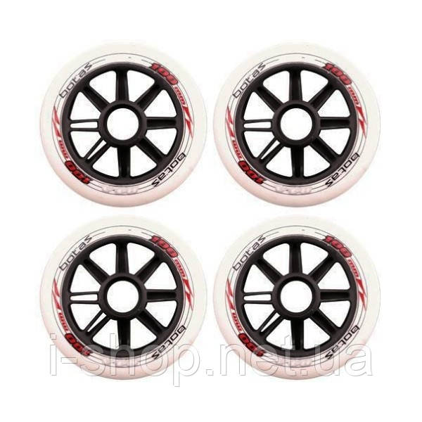 Колеса для роликових ковзанів In-Line Botas Stratos100 (4 шт.) 100 мм 84A HP