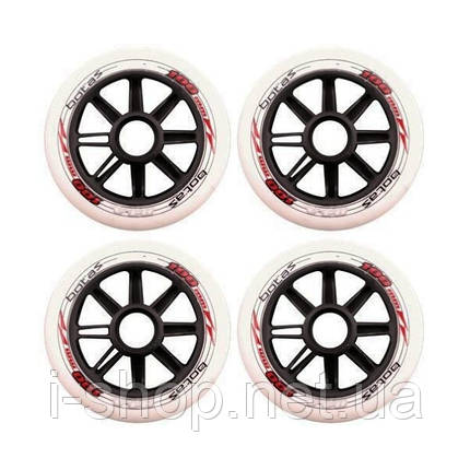 Колеса для роликових ковзанів In-Line Botas Stratos100 (4 шт.) 100 мм 84A HP, фото 1