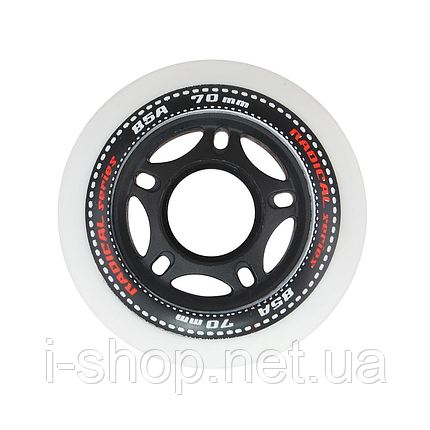 Колеса для роликових ковзанів Tempish RADICAL 70x24 84A wheel set (4 pcs), фото 2