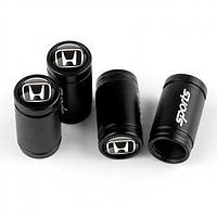 Ковпачки на ніпель із логотипом Хонда Alitek Sports Black Honda, 4 шт.