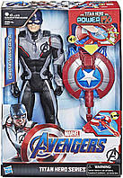 Іграшка Hasbro Капітан Америка (звук) 30 см Месники — Captain America, Titan Hero Power FX, Avengers (E3301)