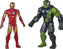 Набір Hasbro Залізна людина та Халк-Веном Месники — Iron Man / Venomized Hulk, Blast Gear, Avengers (E8685)