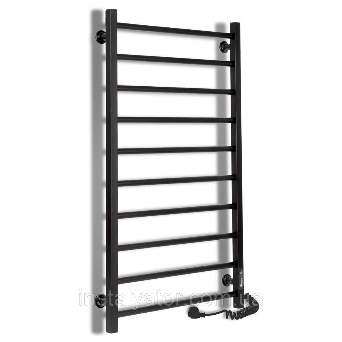 Електрична сушарка для рушників Laris Зебра Альфа ЧКЧ10 500 х 900 Е (підкл. праворуч) R3, фото 1