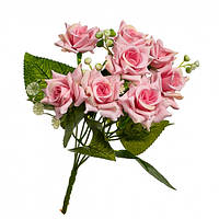 Букет "Розовая роза" 30см (8409-036)