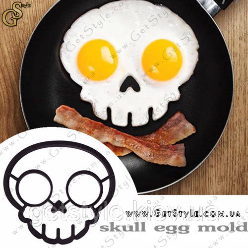 Форма для яєчні - "Skull Egg" - 13 х 13 см