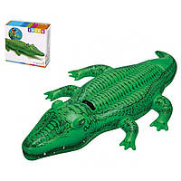 Надувной плотик «Крокодил, зеленый». Производитель - Intex (14863048)