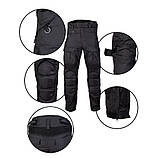 Штани польові Sturm Mil-Tec CHIMERA Combat Pants Black XL, фото 8