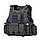 Тактичний жилет Yakeda з підсумками Розвантаження (Чорний), фото 2