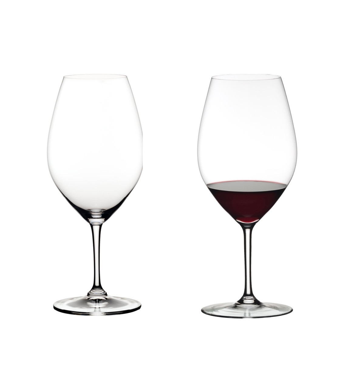 Набір келихів для червоного вина DOUBLE MAGNUM Riedel OUVERTURE, об'єм 0,995 л, висота 26,1 см,
