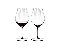 Hабор бокалов для вина PINOT NOIR Riedel Performance, объем 0,83 л, прозрачный, 2 штуки (6884/67)