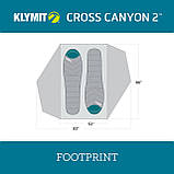 Намет туристичний Klymit Cross Canyon Tent (2-person) Multi 2-person, фото 7