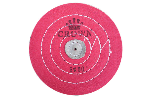 Коло мусліновий CROWN рожевий d-150 мм, 60 шарів