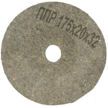 Круг полірувальний повстяний Polystar Abrasive ППР 175х20х32
