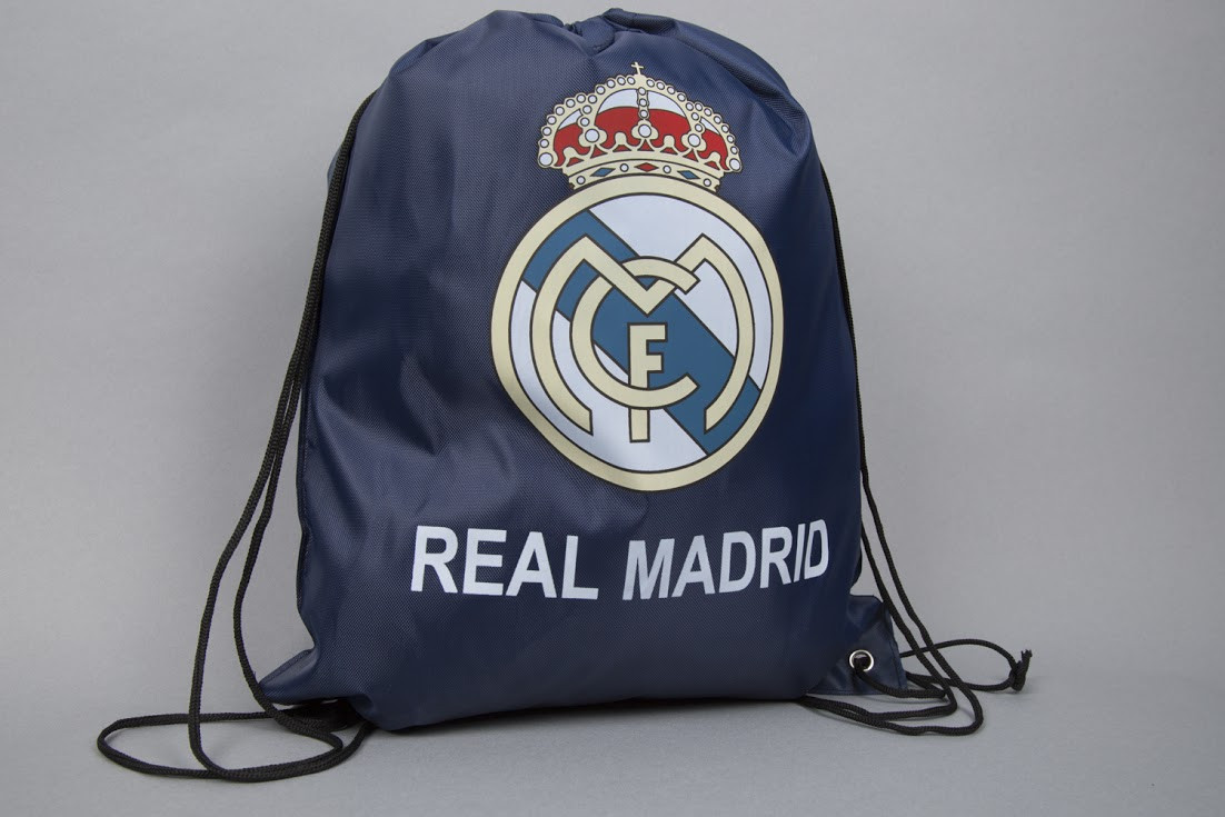 Сумка на шнурках (темно-синя) ФК Реал Мадрид