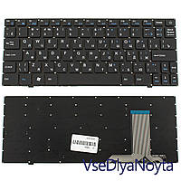 Клавиатура для ноутбука PRESTIGIO (Smartbooks: PSB116A) rus, black, без фрейма