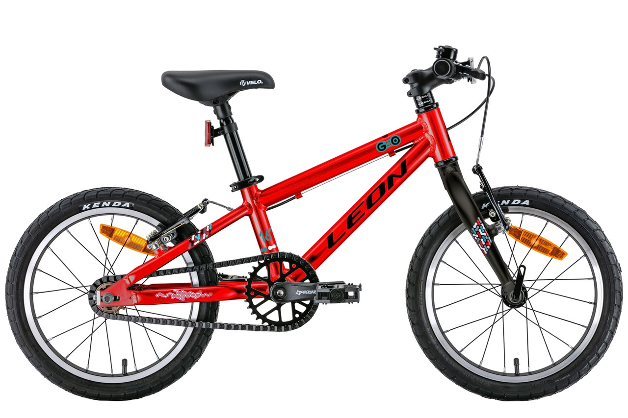 Велосипед 16" Leon GO Vbr 2022 (красный с Черным) — Купить Недорого на ...