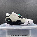 Eur40-46 Nike PG 6 Пол Джордж Black White чоловічі баскетбольні кросівки, фото 5
