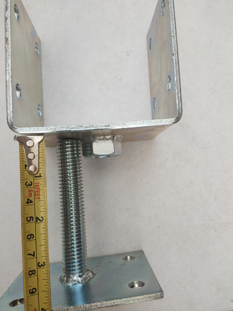 Кронштейн консоль опора деревяного бруса 100х100х100 товщина 4 мм ...