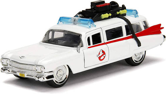 GHOSTBUSTERS Ecto-1 ミニカー Машина охотников за привидениями Экто-1 Ghostbusters - Ecto-1 1:32