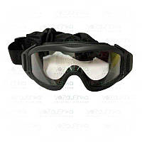 Тактические очки маска STS Black