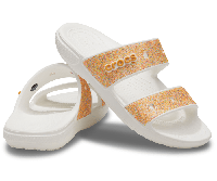 Классические блестящие сандалии Crocs