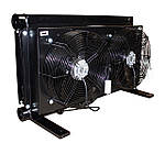 Повітряний здвоєний теплообмінник RD300300A/SD300300A 380 В 80-260 л/хв (маслоохолоджувач) OMT