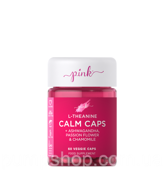 Комплекс для сну Pink L-Theanine Calm Caps 60 капс.