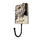 Вішалка-гачок з білим тигром, фото 2