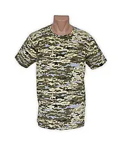 Футболка чоловіча трикотажна камуфляжна 03078 фулікра